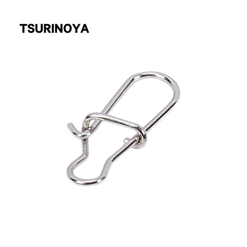 Fishing Equipment Carp - TSURINOYA Edelstahl Angeln Snaps 50PCS Fastlock