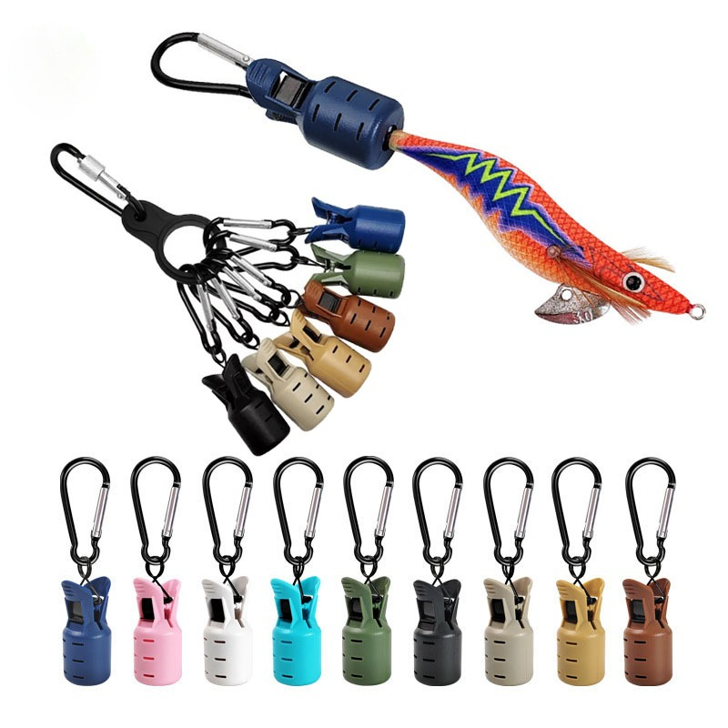 Fishing Equipment Carp - 6 Stück Tintenfisch-Haken-Schutzhüllen, Regenschirm-Angelhaken-Sicherheitskappen für Angelausrüstung,