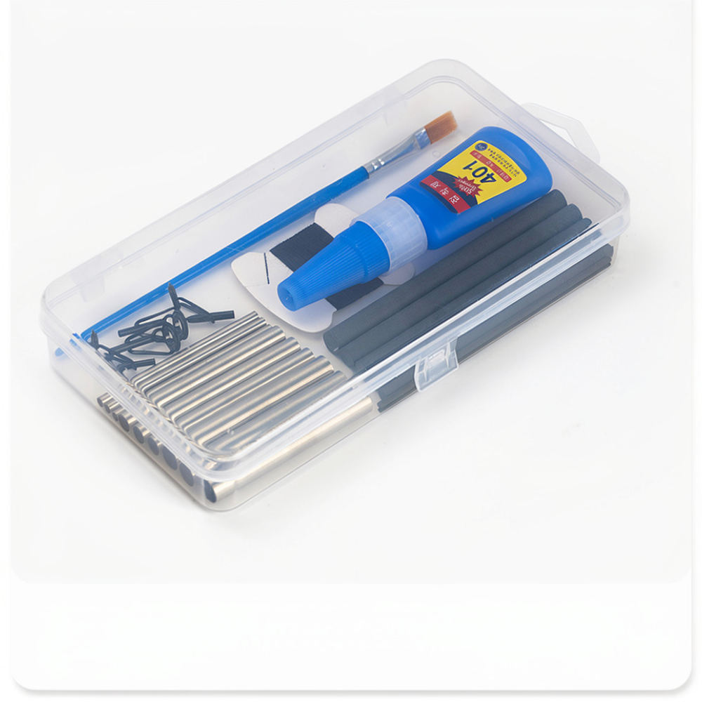 Fishing Equipment Essentials - Tragbares Reparaturset für Angelruten, inklusive Ersatzteil-Set