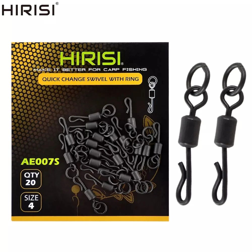 Fishing Equipment Carp - Hirisi 20 Stück Karpfenangel-Zubehör, langer Q-förmiger