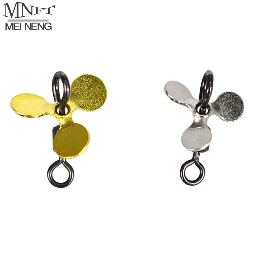 Ice Fishing Tip Up - 20-teiliges Angelpropeller-Zubehör mit Spiralklinge, gemischte Farben,