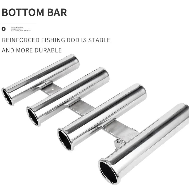 Edelstahl 4-Röhren-Rutenhalter – Fishing Equipment Cheap Bewertung und Preis